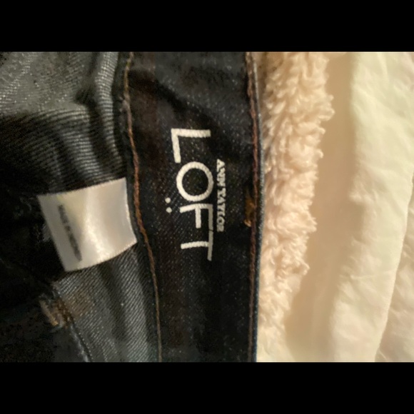 Loft Dark Blue Jeans - Picture 3 of 5